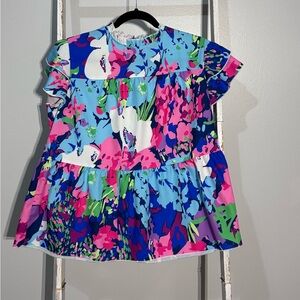 SHEIN Colorful Floral Women’s Top